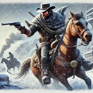 Cowboy Survival Horse Shooting icon