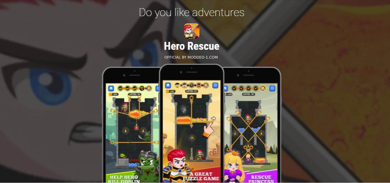 Hero Rescue 1.3.7 APK + MOD [Unlimited Money]
