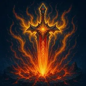 Resurrection with the sword icon