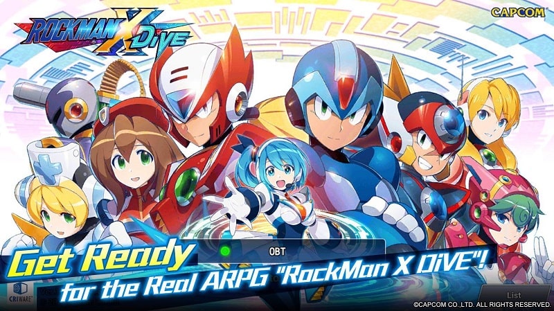 MEGA MAN X DiVE – MOBILE APK